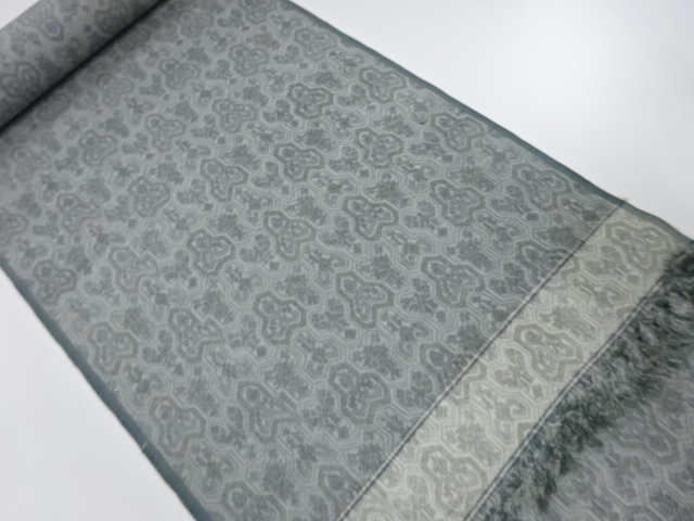 JAPANESE KIMONO / ANTIQUE BOLT FOR KIMONO / SILK / TSUMUGI